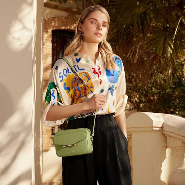 Everything you need to know about the Mosaic Camera Bag | Strathberry