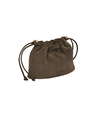 A small brown bag with a handle