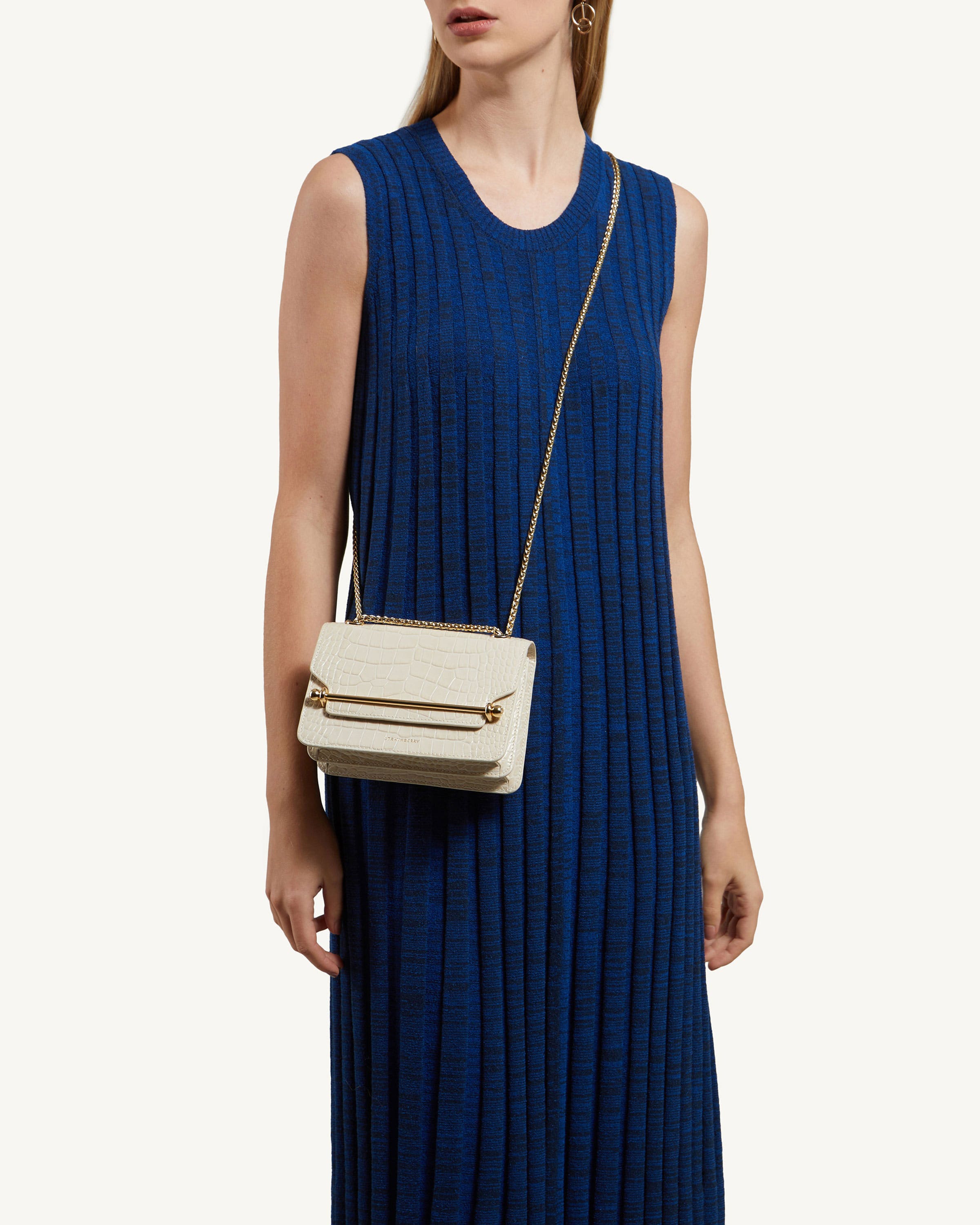 Strathberry - East/West Mini - Crossbody Leather Mini