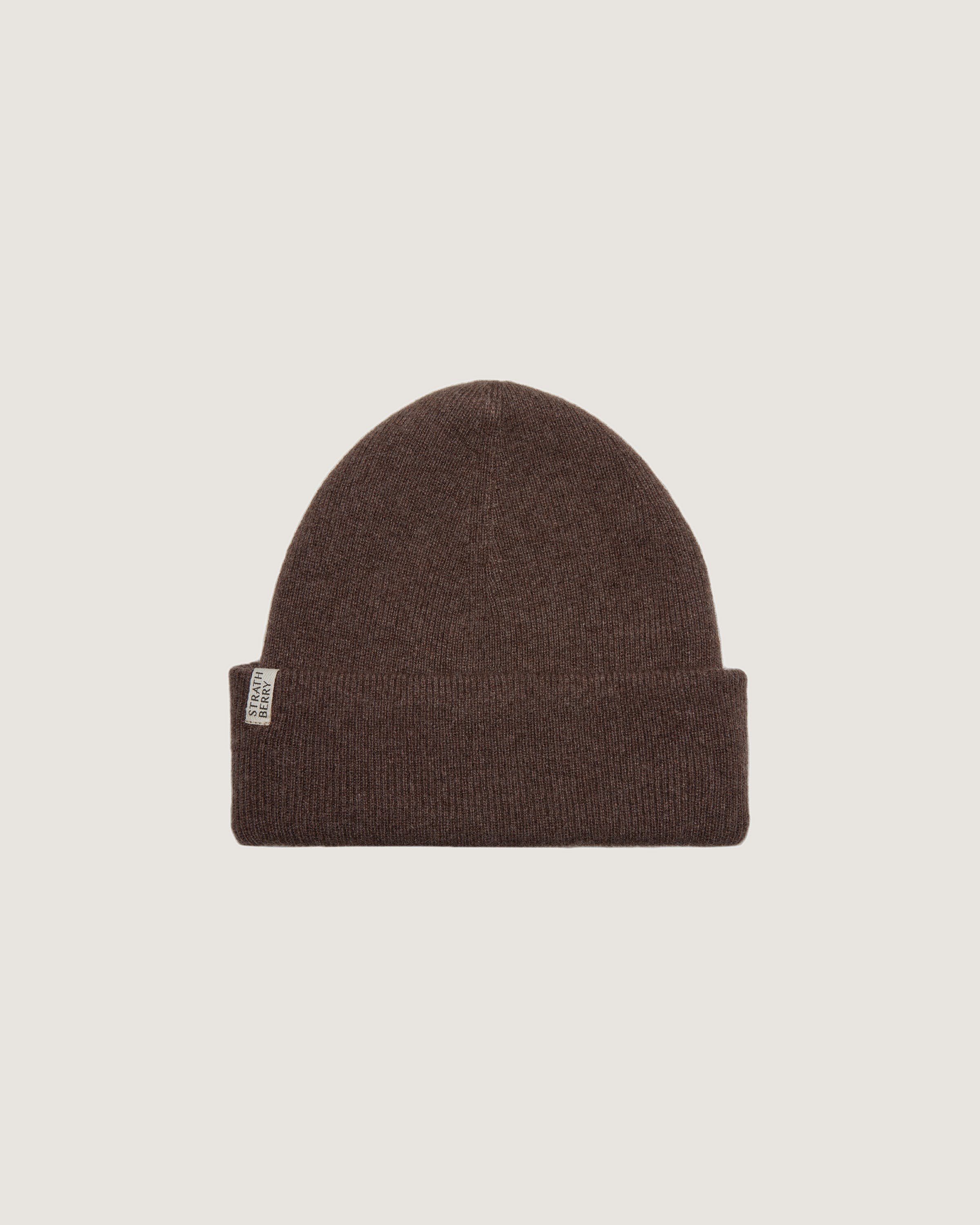 A brown hat on a white background