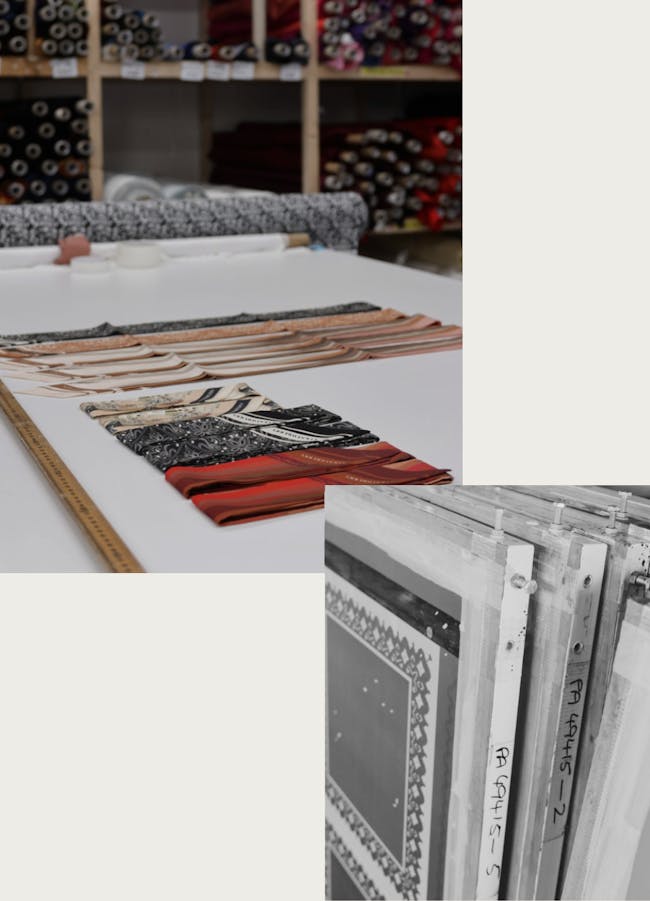 A table with a lot of different pictures on it