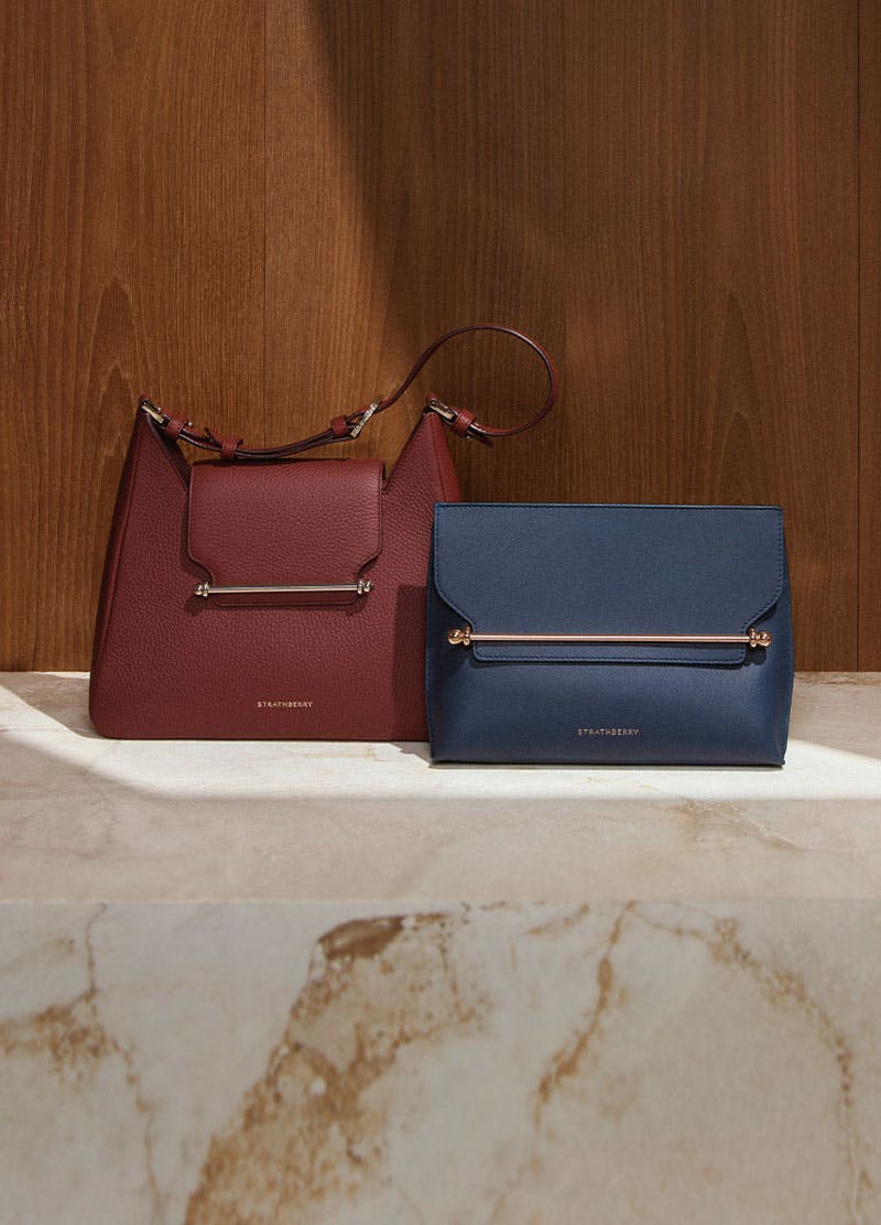 正規品　超美品　STRATHBERRY ショルダーバッグ ダークブラウン 正規品 超美品 STRATHBERRY ショルダーバッグ ダークブラウン
