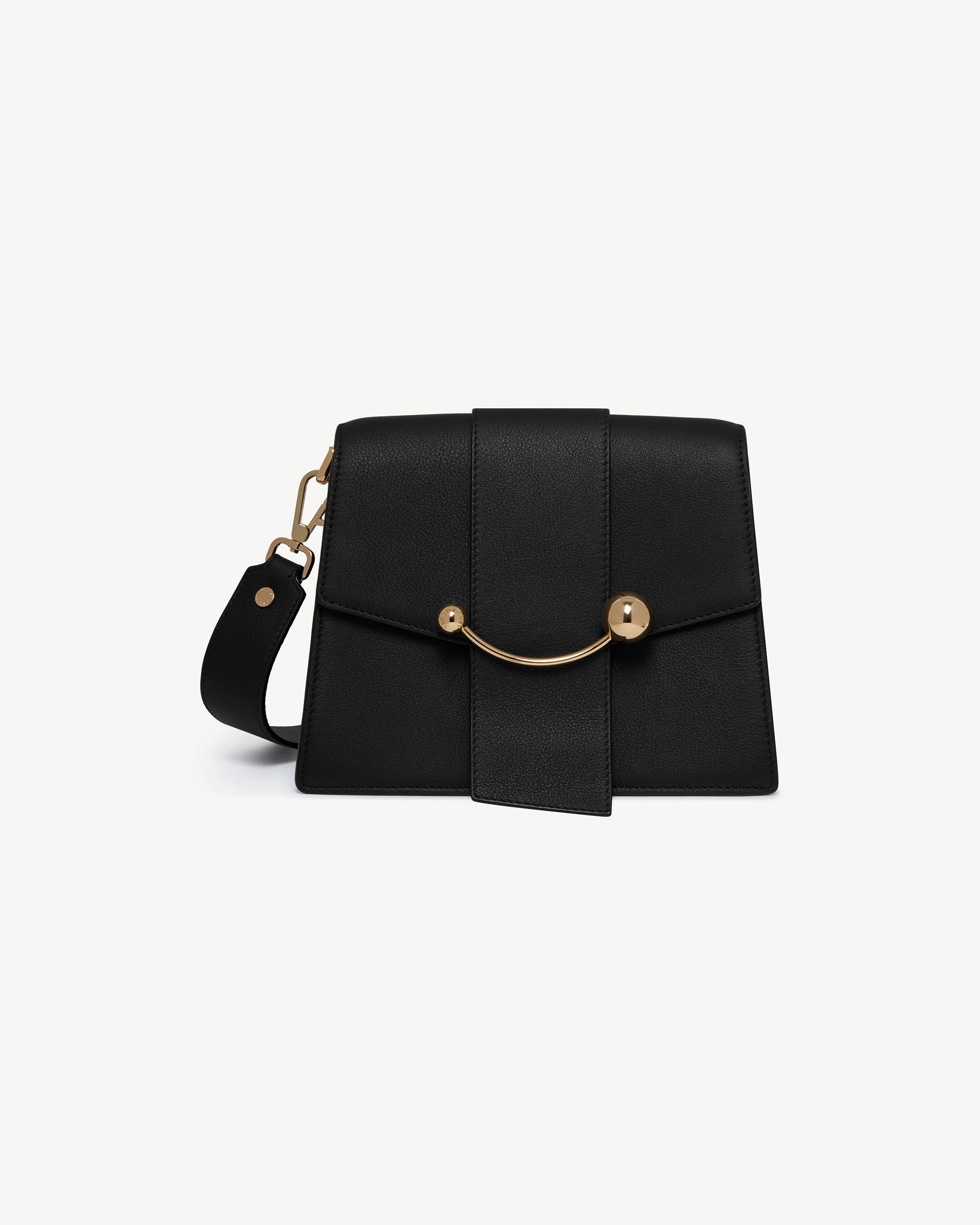 STRATHBERRY チェーンバッグ ショルダーバッグ Strathberry - Charlotte Drawstring - Black