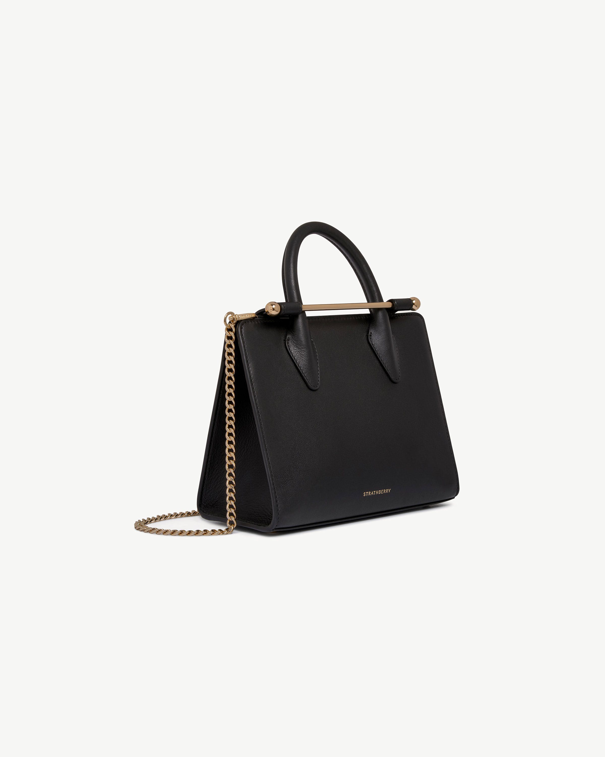 Mini Tote - Black | Strathberry