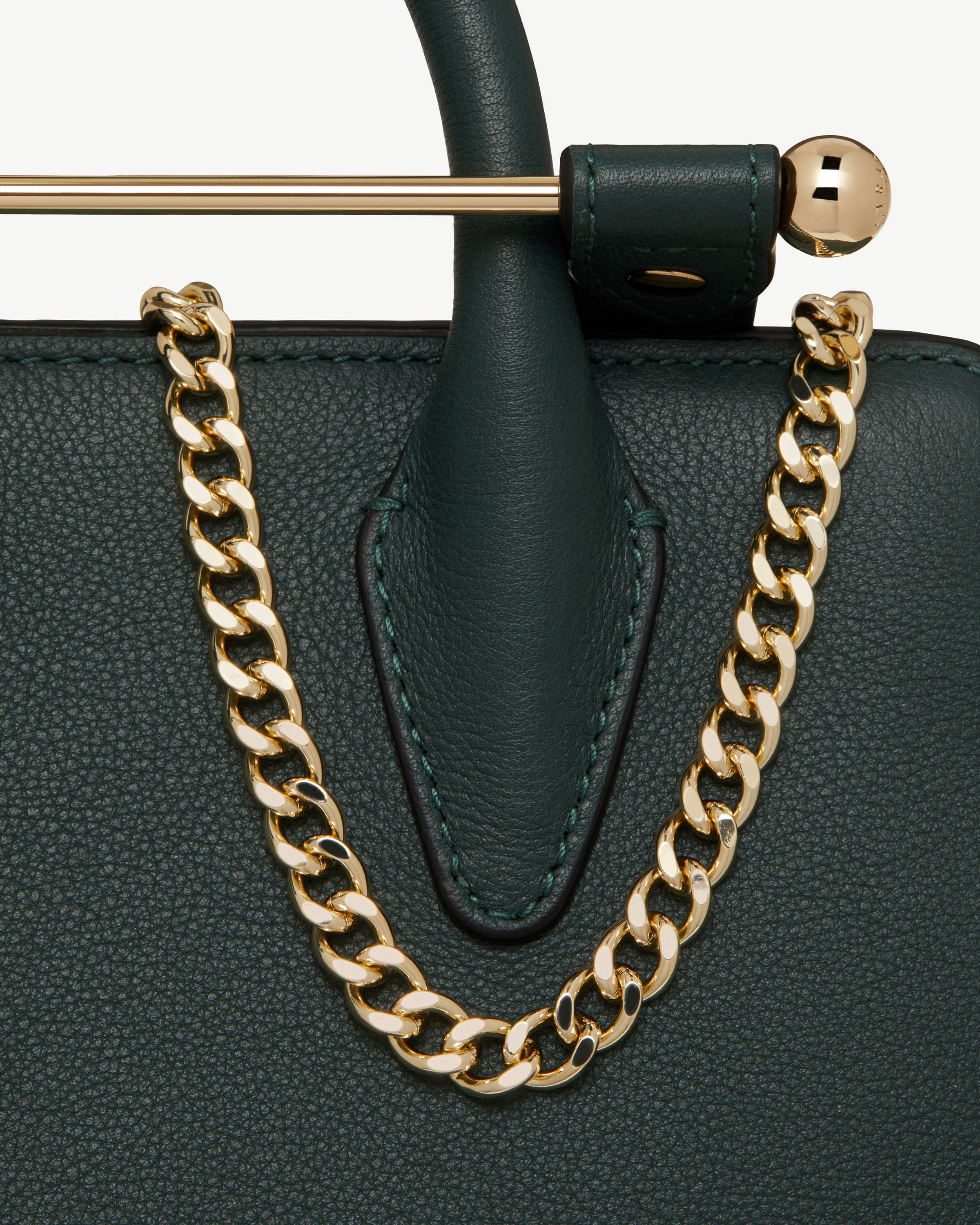 Nano Tote - Bottle Green | Strathberry