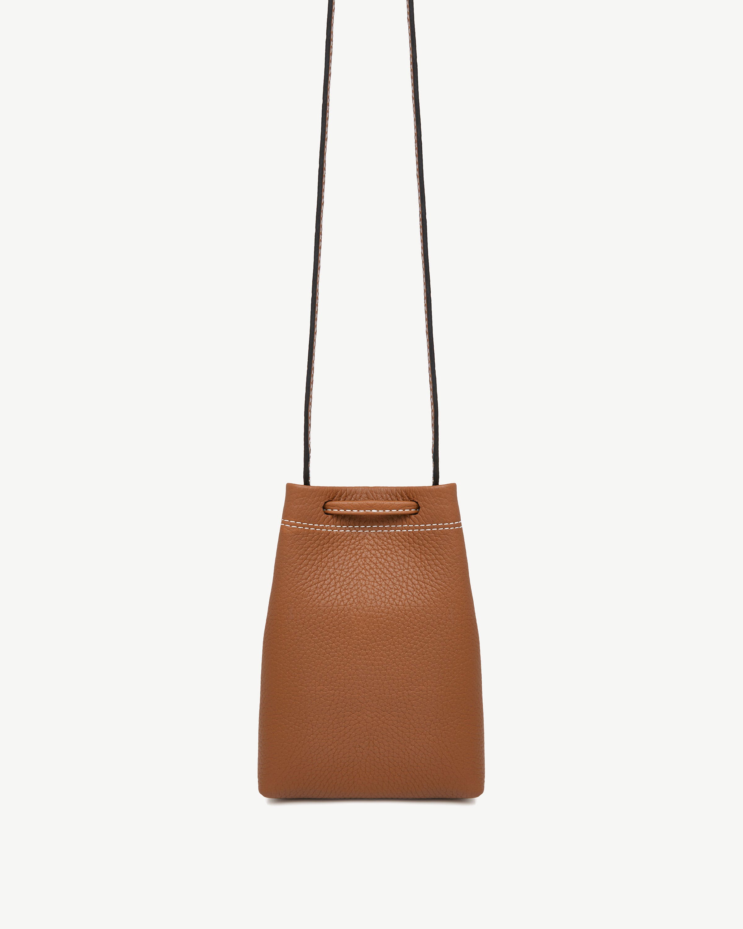 Strathberry - Osette Midi Pouch - Tan / Brown