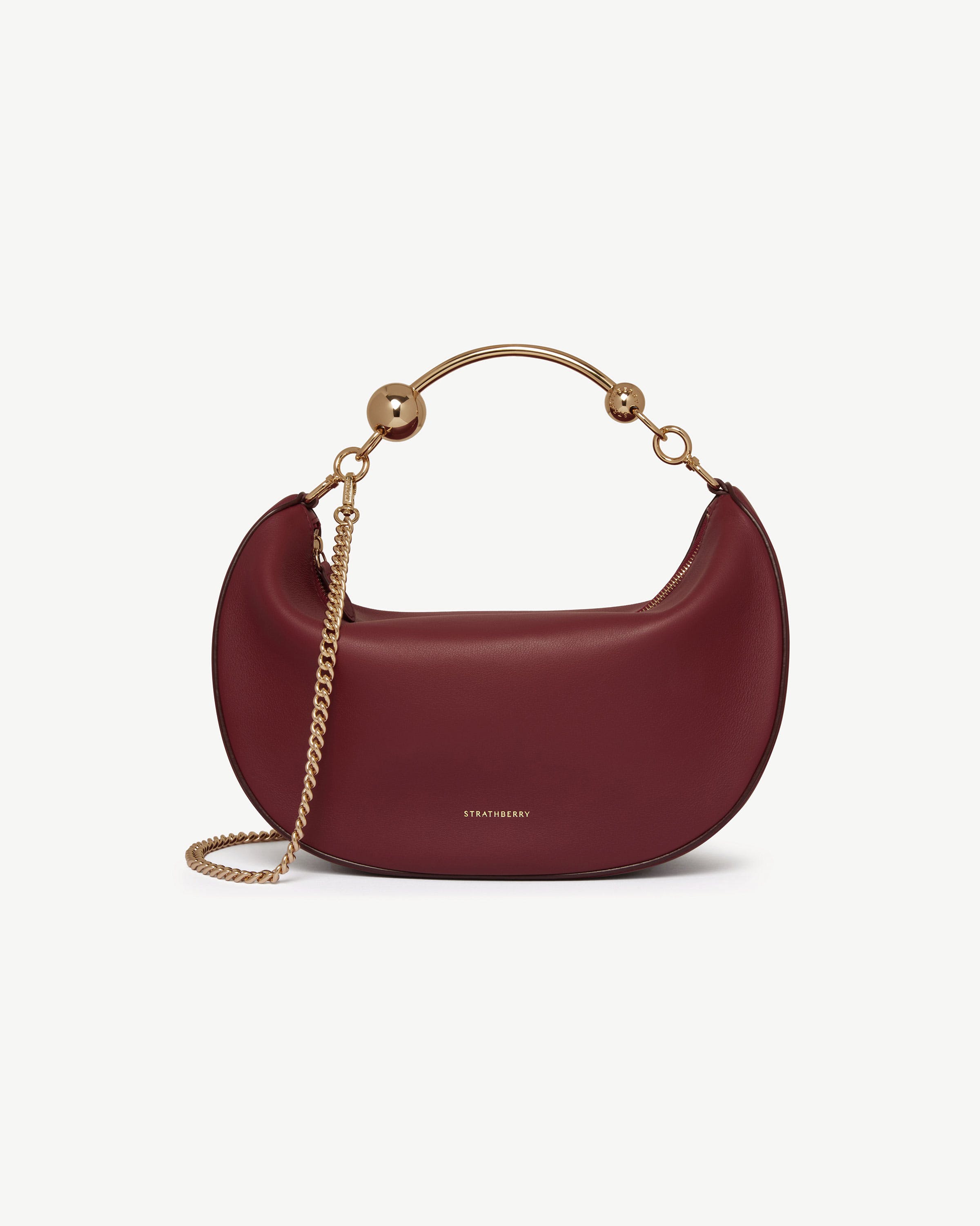 Crescent Moon - Oxblood | Strathberry