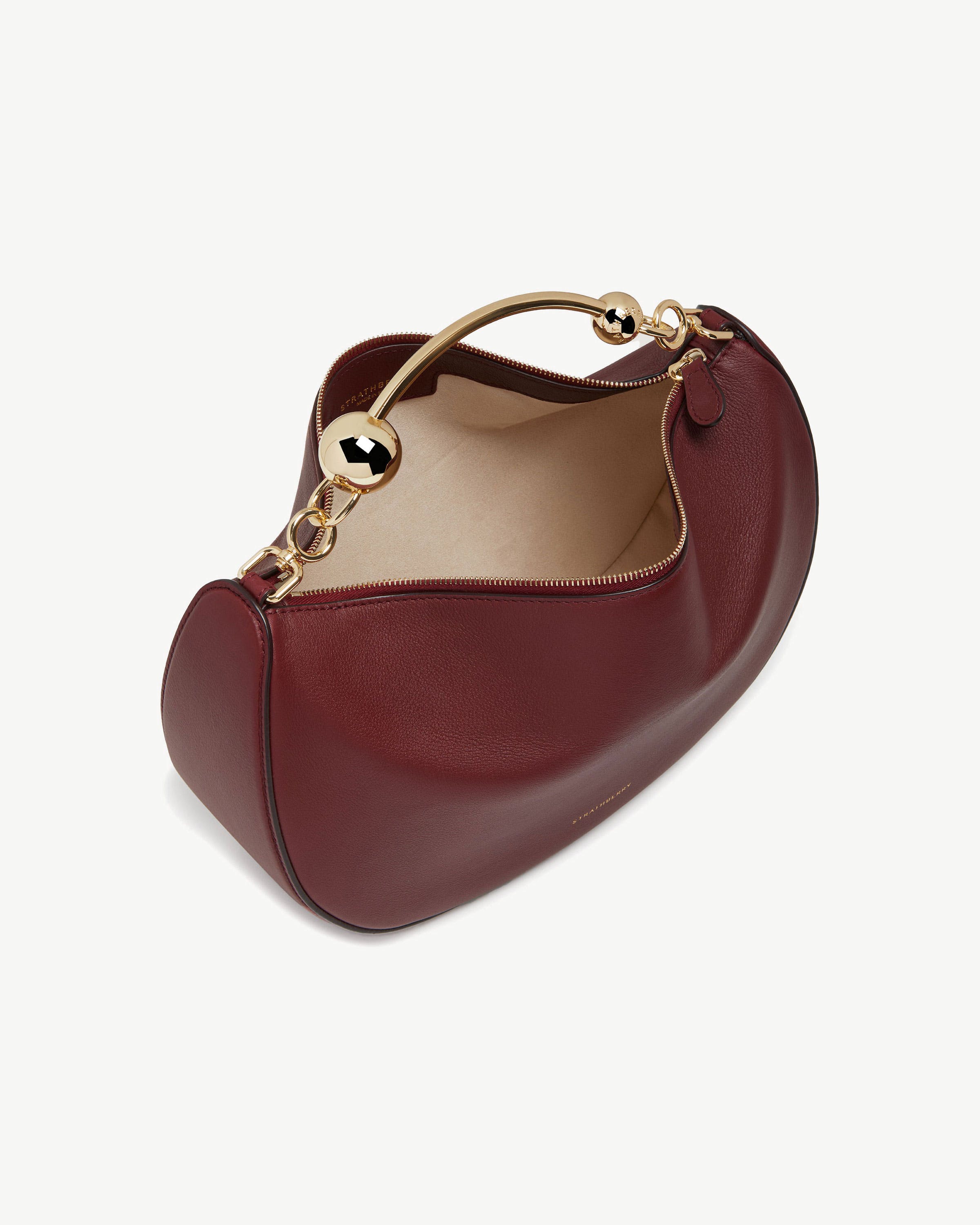 Crescent Moon - Oxblood | Strathberry
