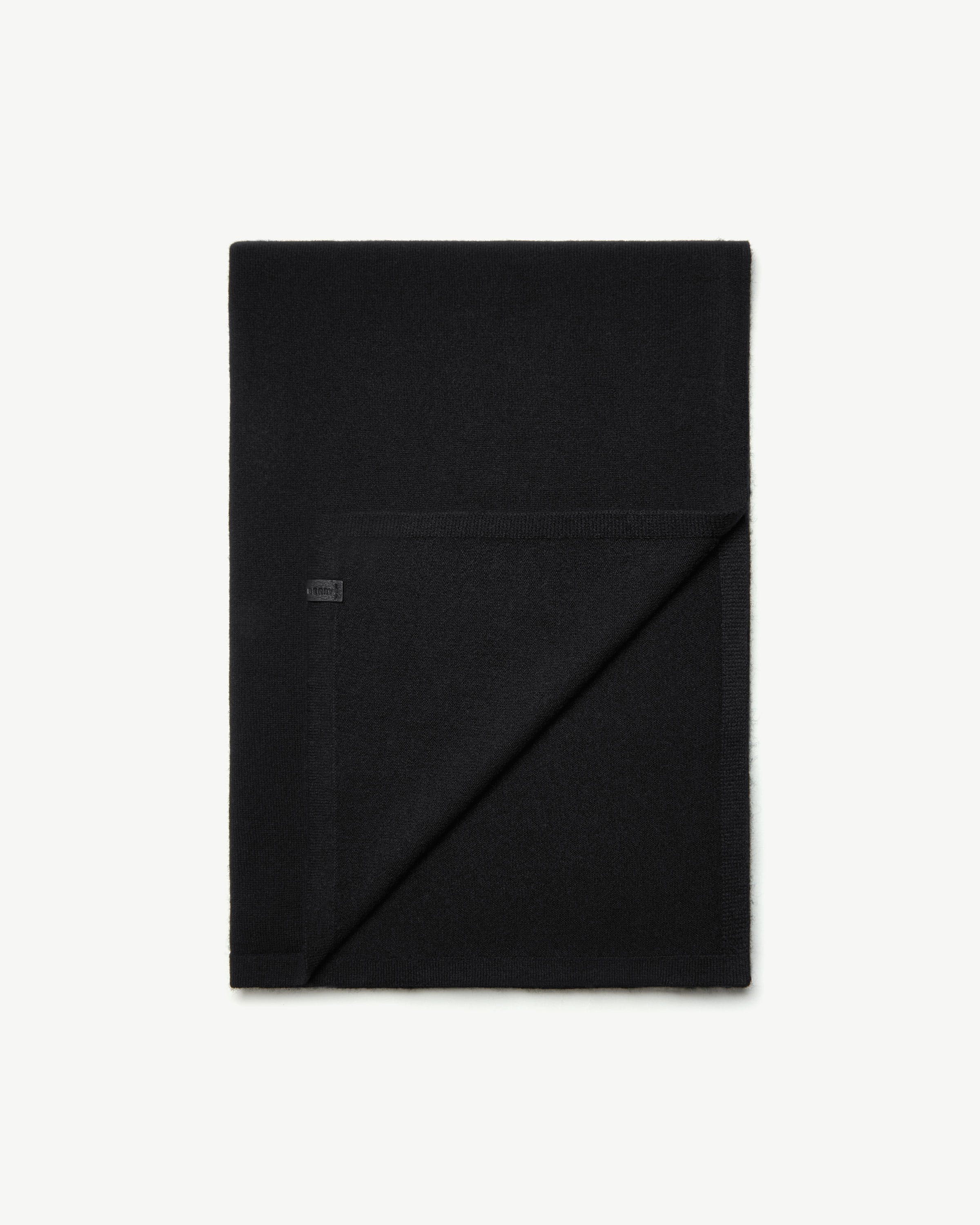 Westray Cashmere Travel Wrap - Black | Strathberry