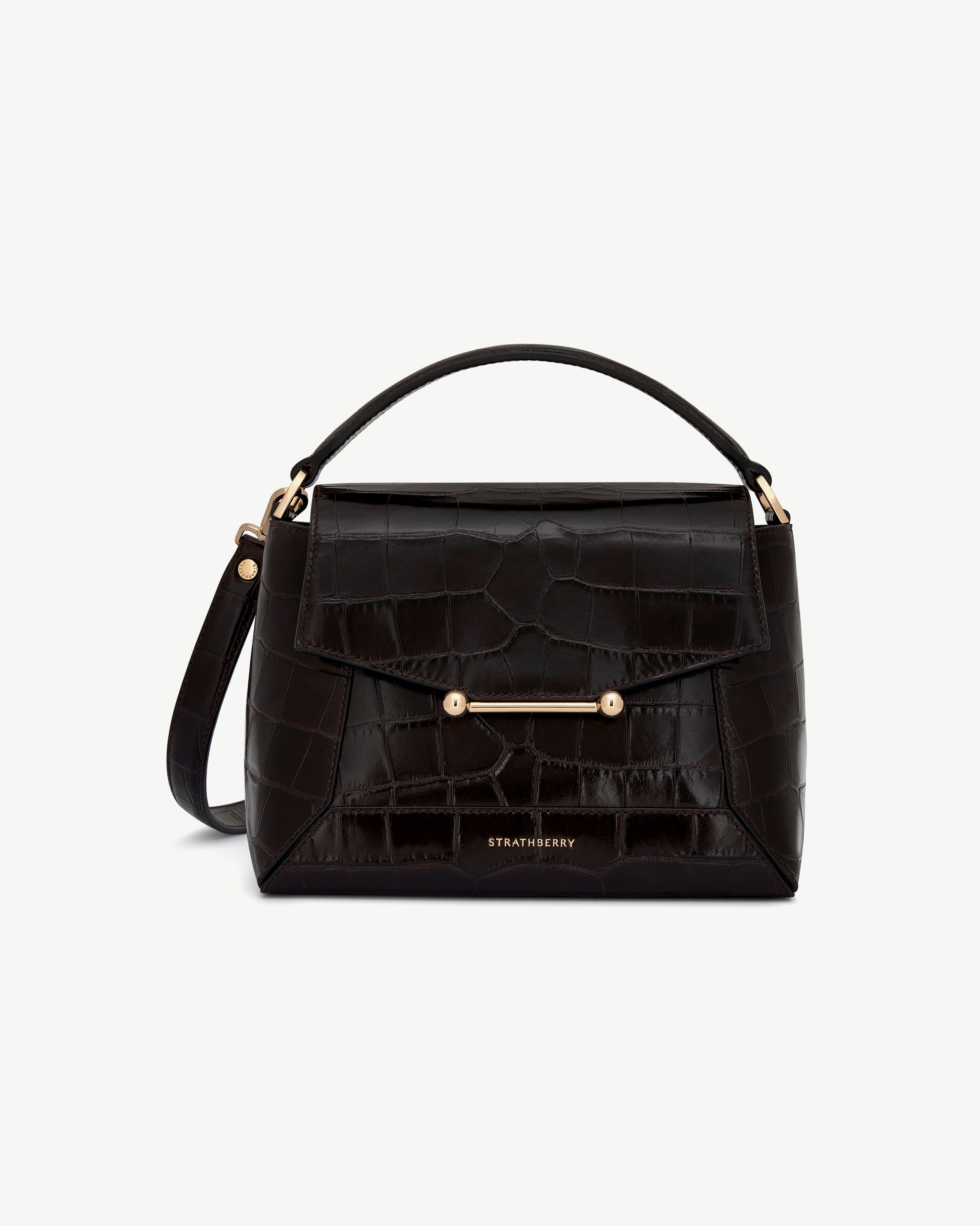 ☆となりのバッククロージャ Strathberry - Mosaic Bag - Brown