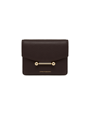 Mosaic Trifold Wallet - Black | Strathberry