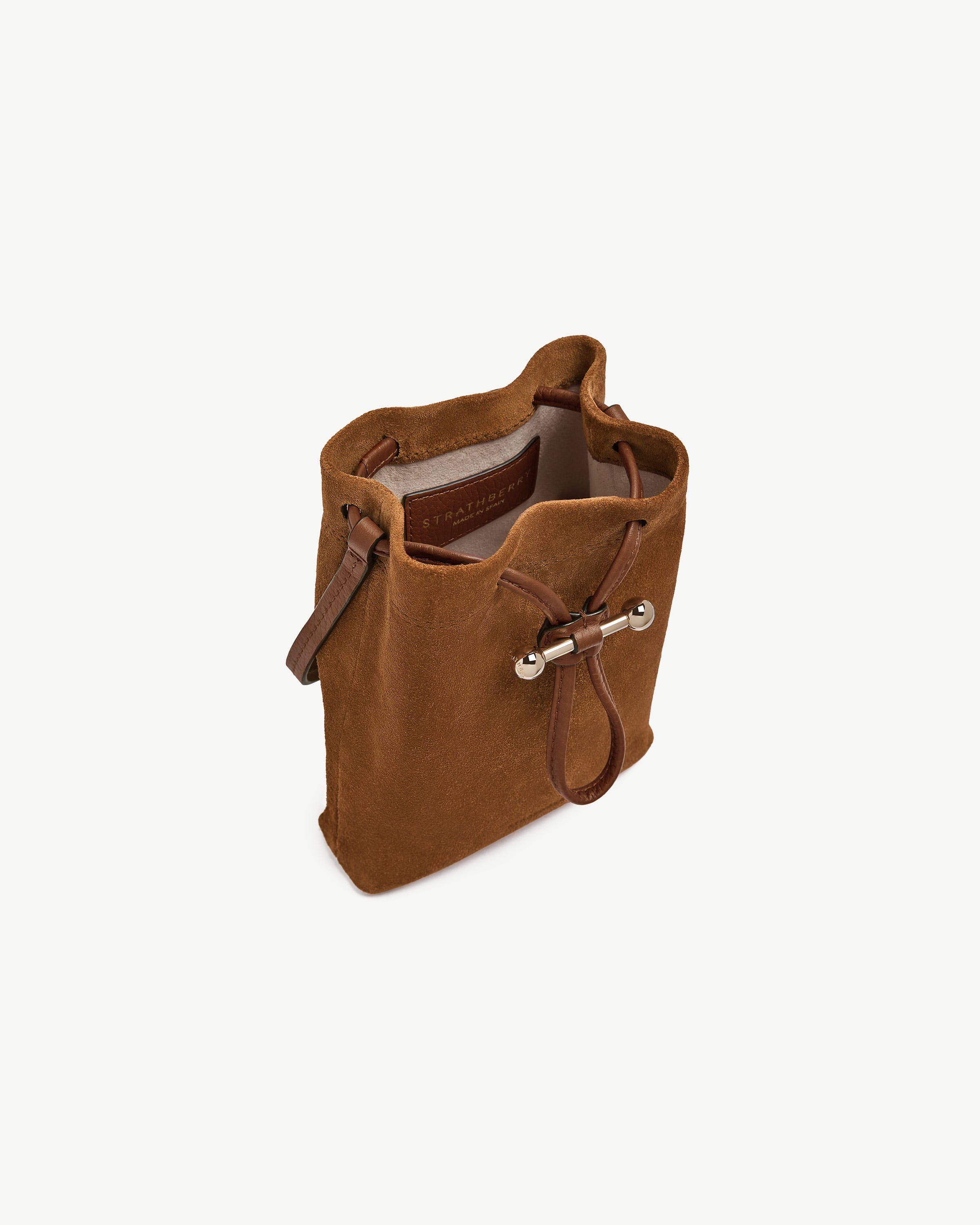 Strathberry - Osette Midi Pouch - Tan / Brown
