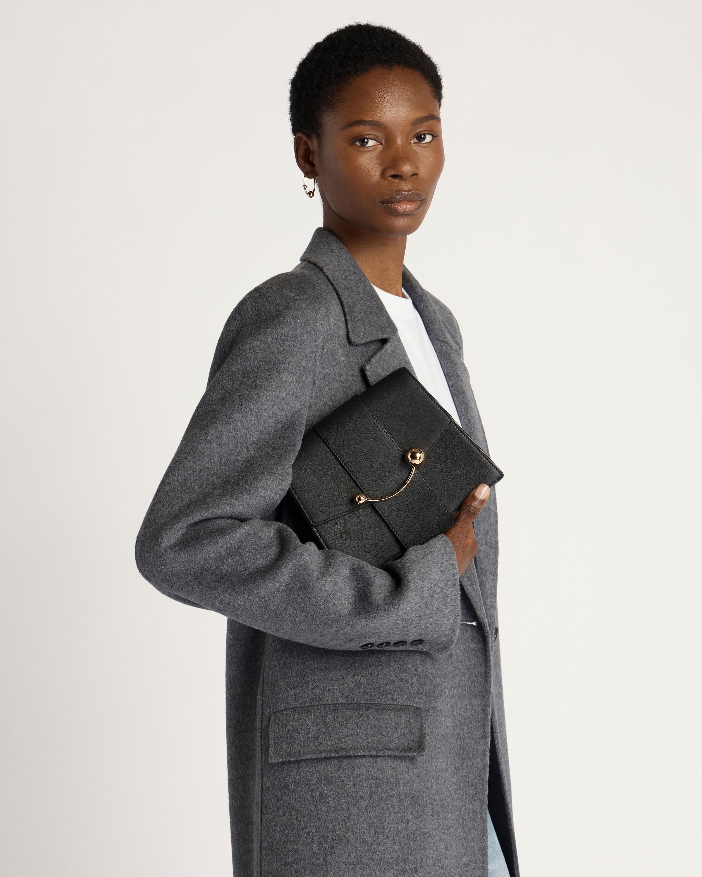 ショルダーバッグ STRATHBERRY Mosaic Bag - Tan with Vanilla Stitch | Strathberry