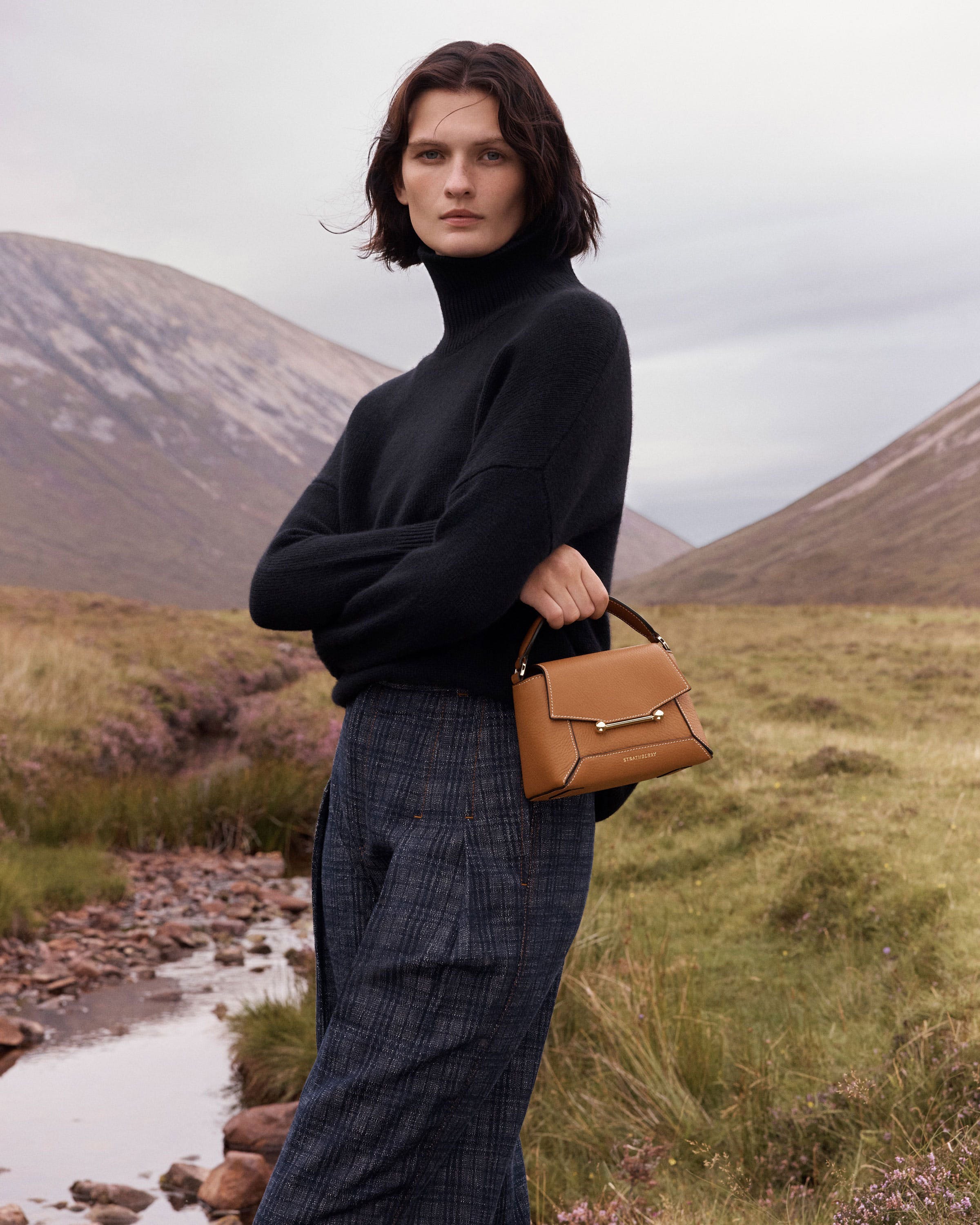 Strathberry - Mosaic Nano - Brown
