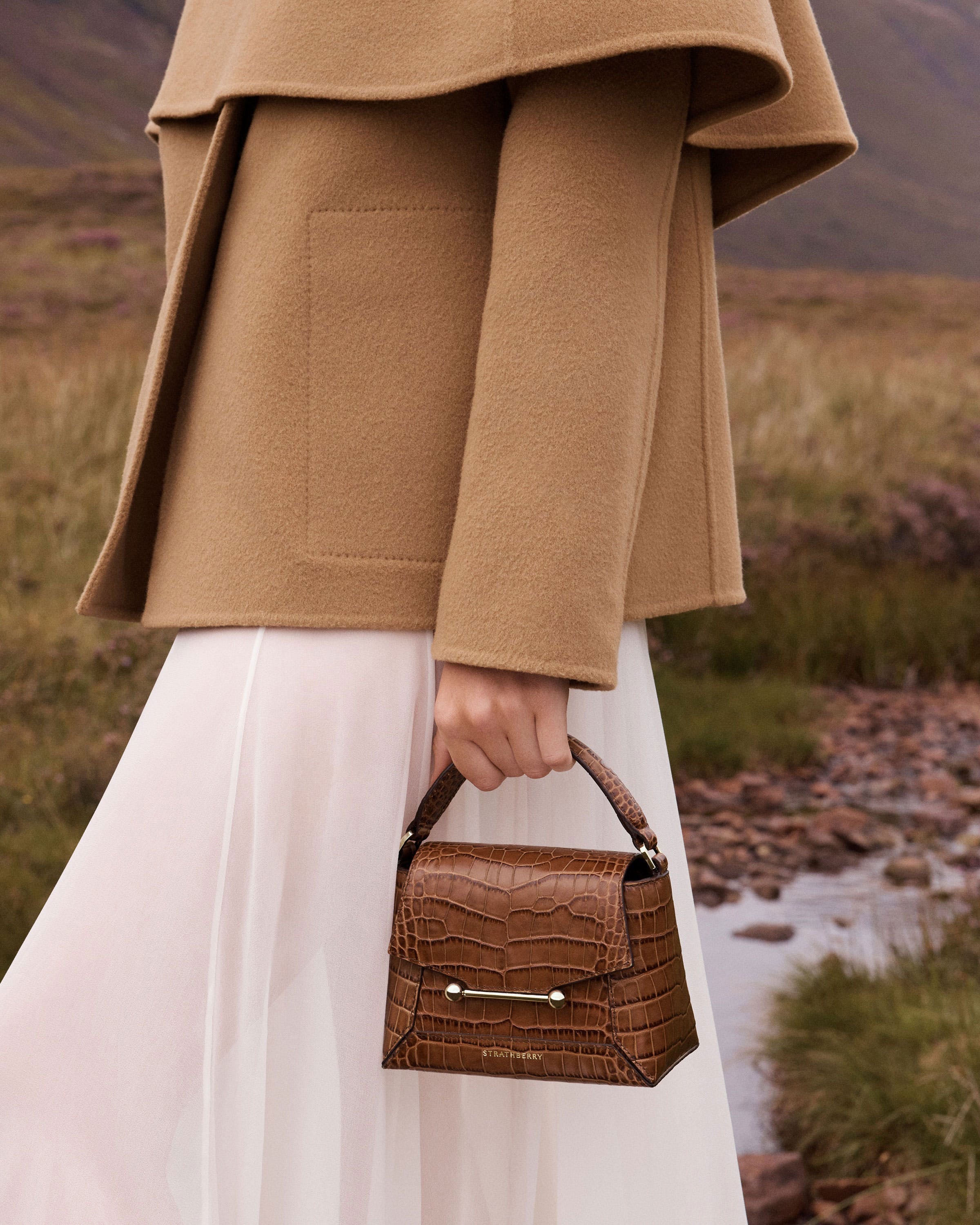 Strathberry - Mosaic Nano - Brown