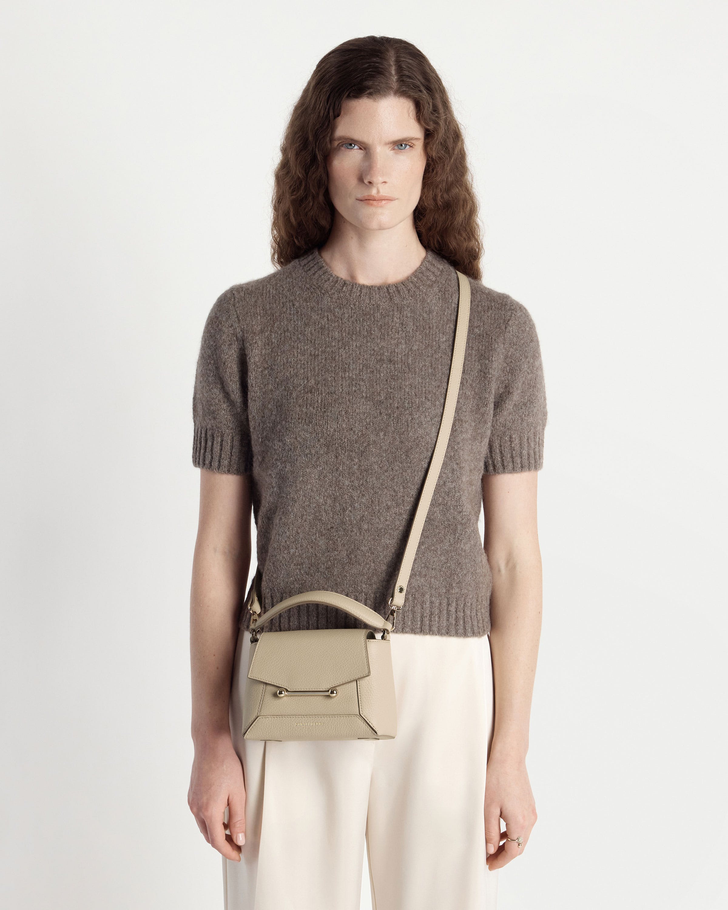 Strathberry - Mosaic Nano - Neutrals / Beige