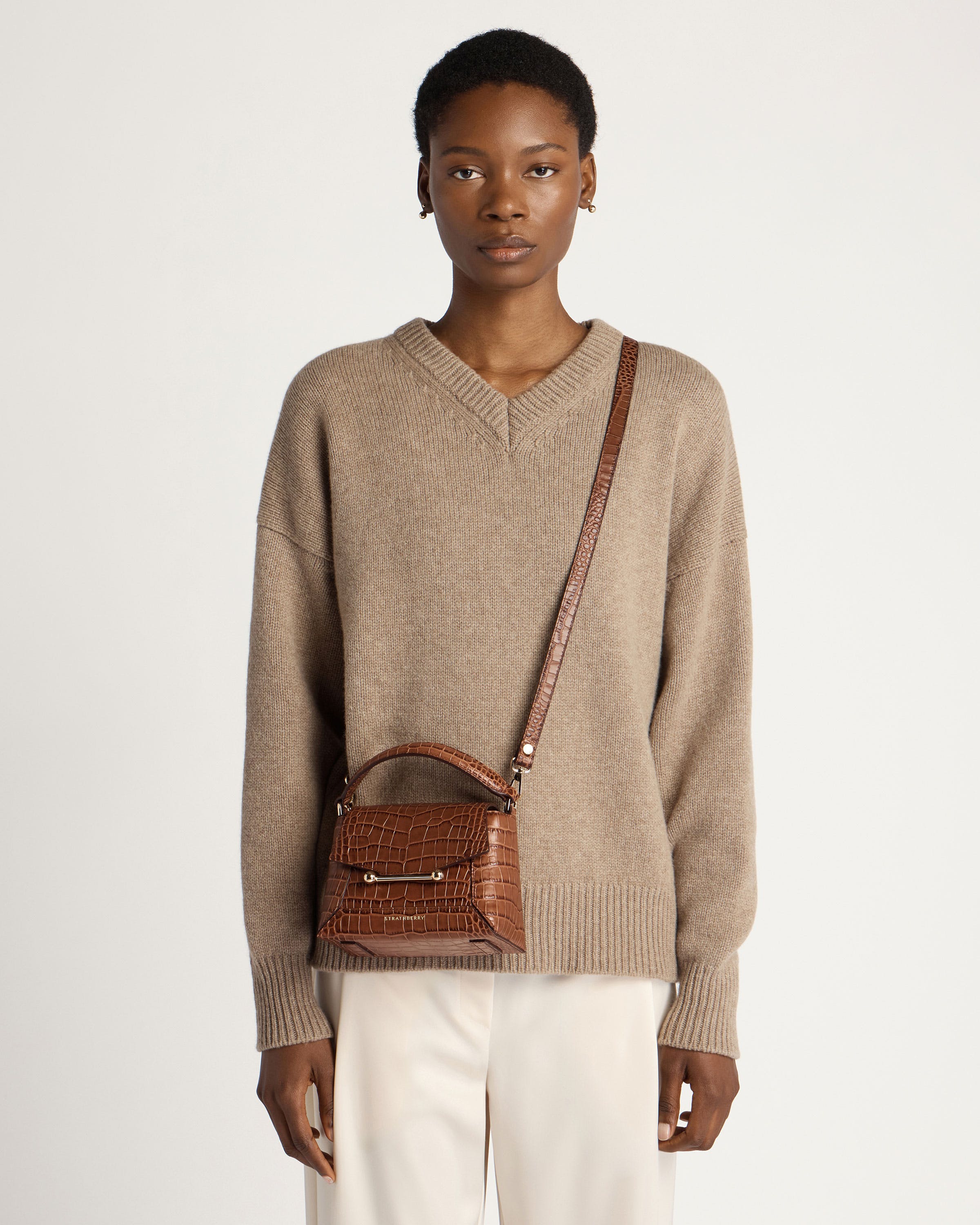 Strathberry - Mosaic Nano - Brown