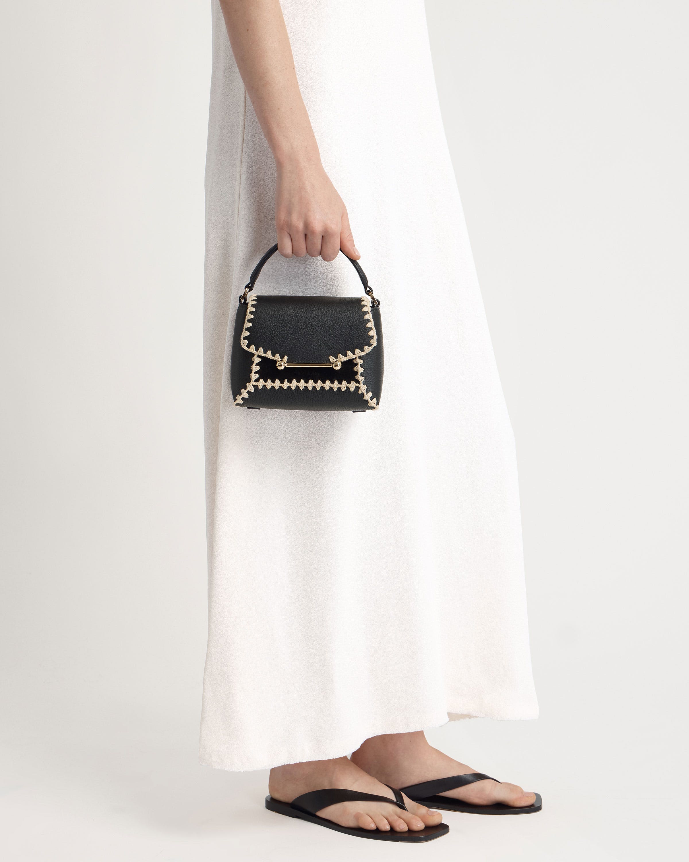 Strathberry - Mosaic Nano - Black