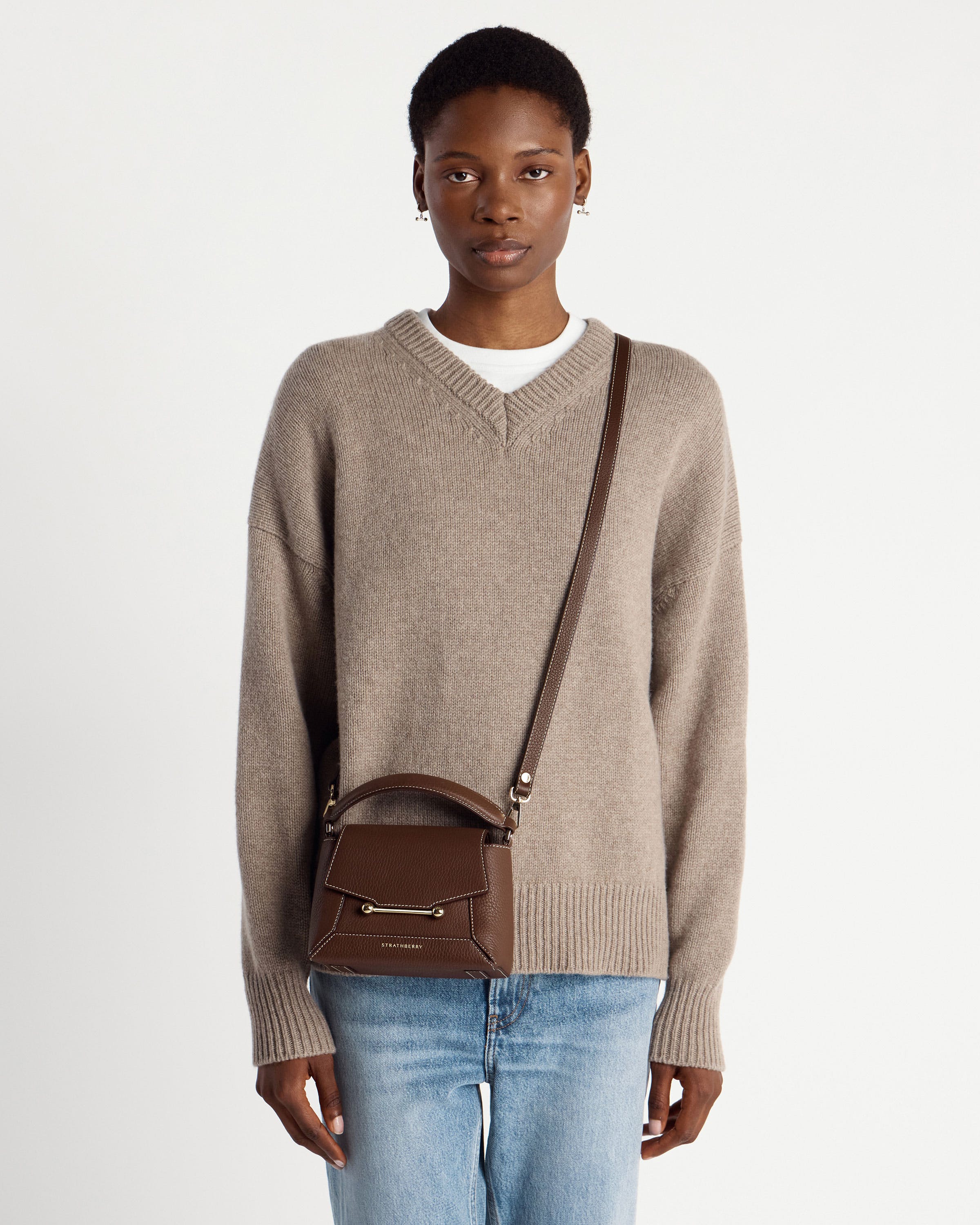 Strathberry - Mosaic Nano - Brown