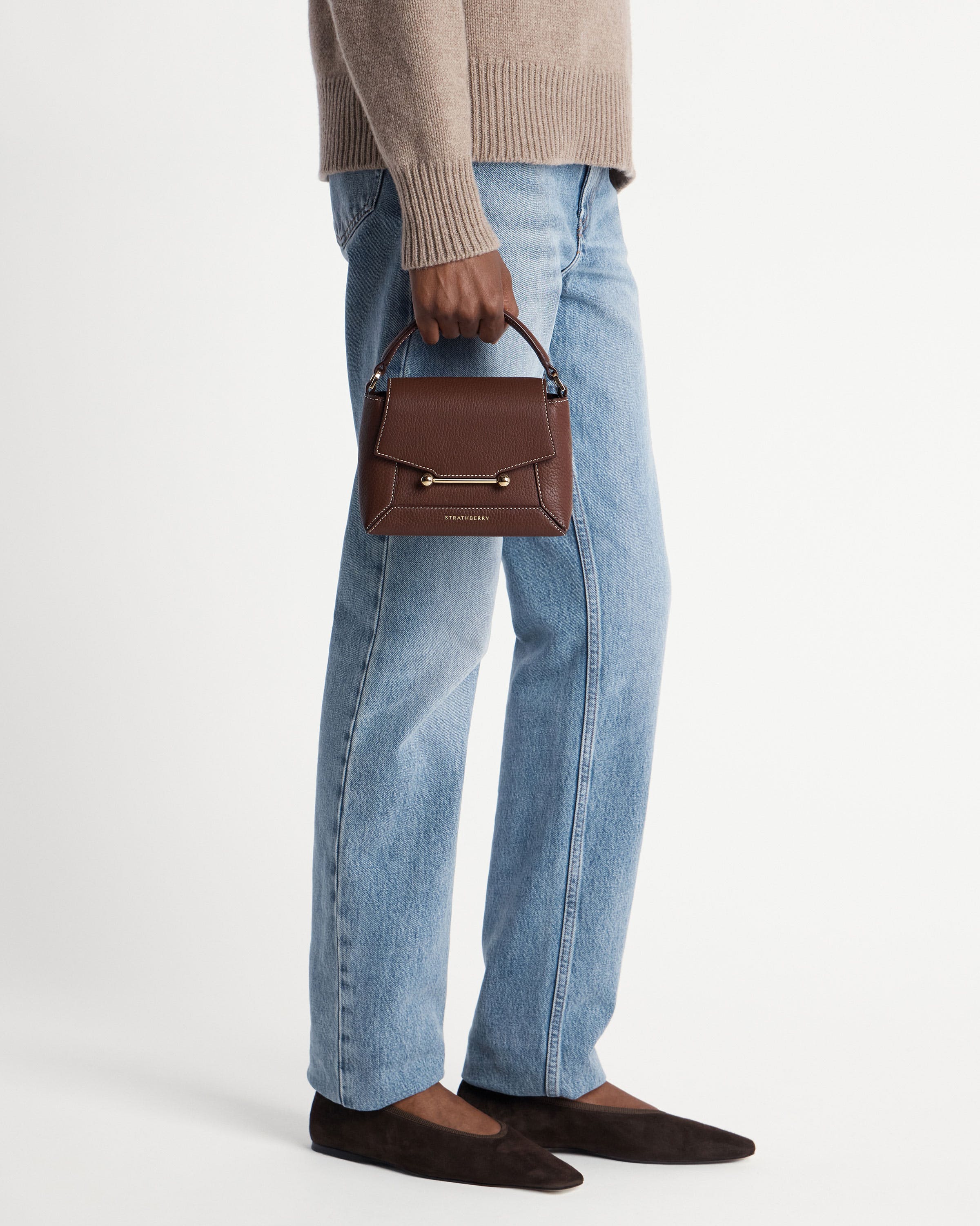 Strathberry - Mosaic Nano - Brown