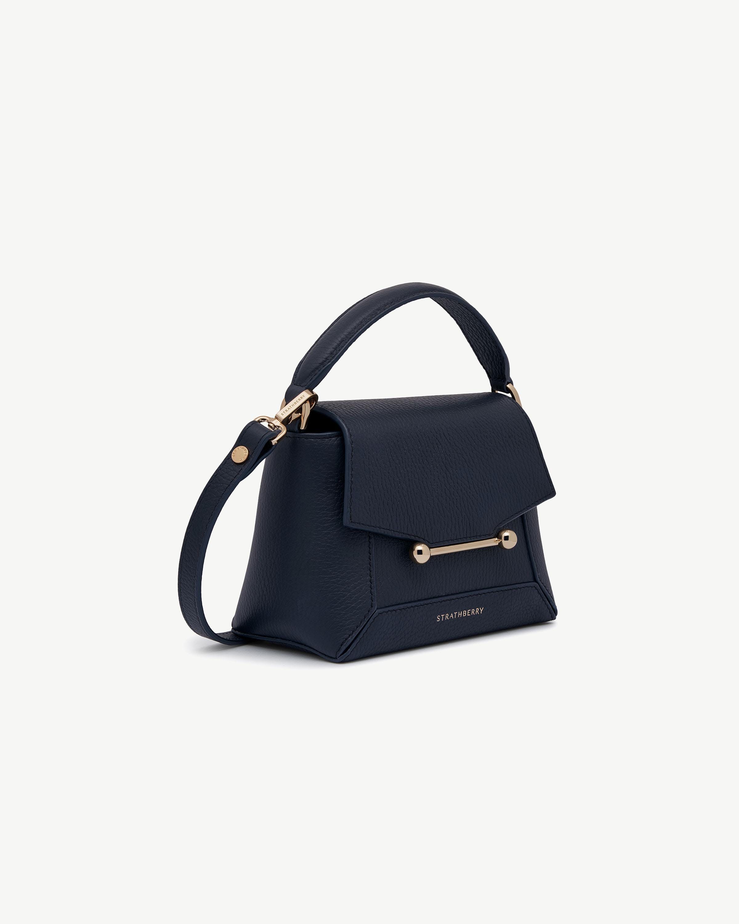 【未使用品】【希少】STRATHBERRY Mosaic Nano ハンドバッグ Strathberry - Mosaic Nano - Blue